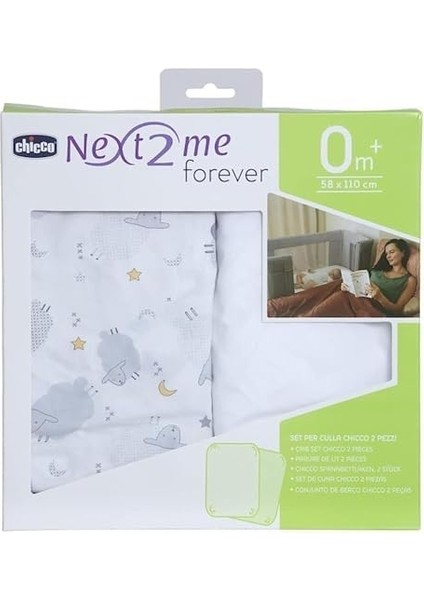 Crib N2M Forever Grey Sheep Çarşaf fiyatları
