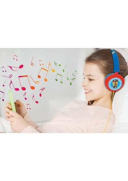 Paw Patrol Chase Marshall Stereo Kulaklık, Sınırlı Ses Gücü, Katlanabilir ve Ayarlanabilir, Mavi/kırmızı, HP015PA fiyatları