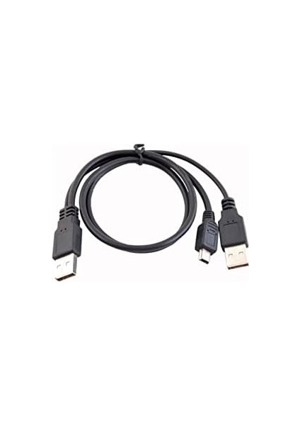 USB Y Giriş Mini 5 Pin HDD Hardisk Kamera Bağlantı Bağlantı 4529