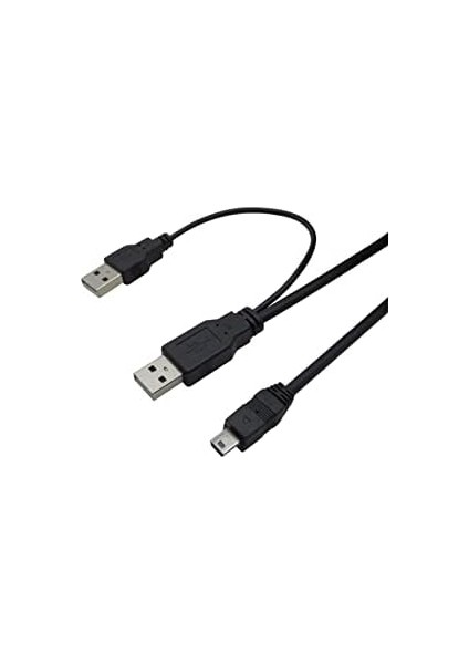 USB Y Giriş Mini 5 Pin HDD Hardisk Kamera Bağlantı Bağlantı 4529