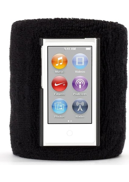 Ipod Nano 7 Sportcuff Bilek Bandı Kılıf Siyah RE36645