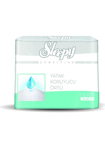 Sensitive Yatak Koruyucu Örtü 60 x 90 cm (1 x 30 Adet)