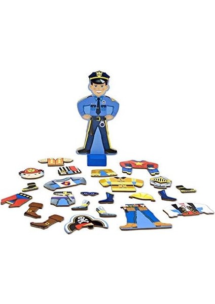 & Doug 13550 Ahşap Mıknatıslı Giydirme Billy modelleri