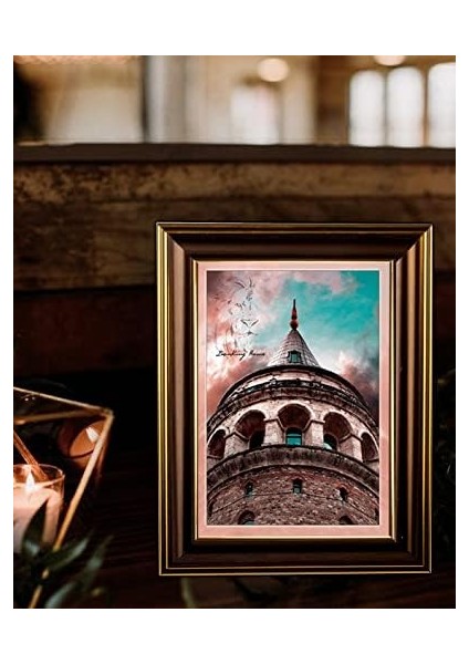 Adet 15 x 21 cm -Kahve Çerçeve