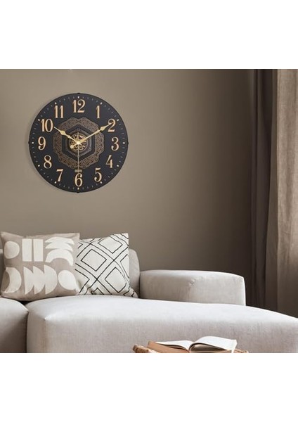 36 cm Gerçek Bombe Cam Akar Saniye Sessiz Mekanizma Dekoratif Duvar Saati MR34 modelleri