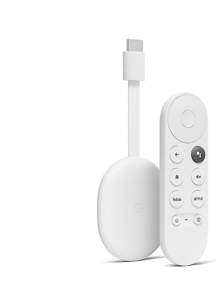 Tv (4k) Özellikli Chromecast - Sesli Arama İle Streaming Stick Entertainment - 4k Hdr'de Filmler, Şovlar Ve Canlı Tv Izleyin