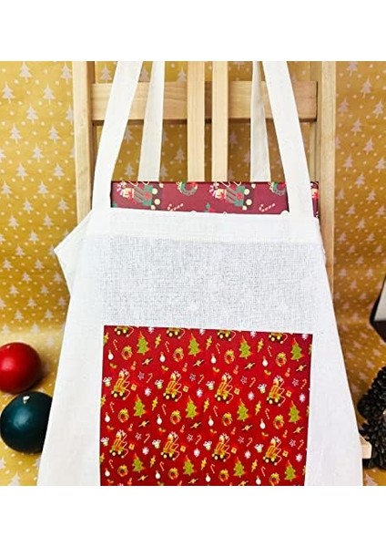 Özel Bez Çantalı ve Kutulu Kırmızı Yılbaşı Seti fiyatları