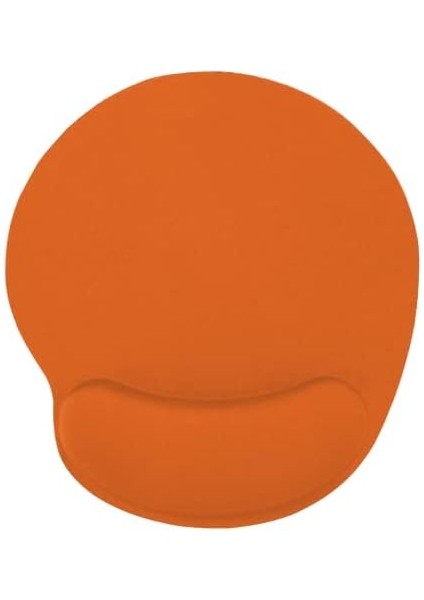 Deer Siyah Bilek Destekli Mouse Pad,ergonomik Kaymaz Taban,oyun ve Ofis Için Fare Altlığı,suya Dayanıklı (Turuncu)