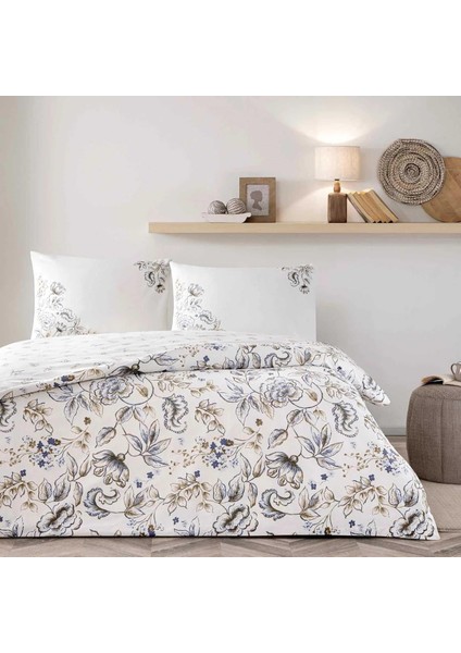 Pamuk Norah Nevresim Takımı Kahverengi Tek Kişilik