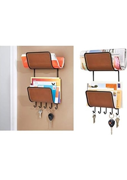 Mektupluk,anahtarlık,askılık 2 Katlı Deri Kaplama modelleri