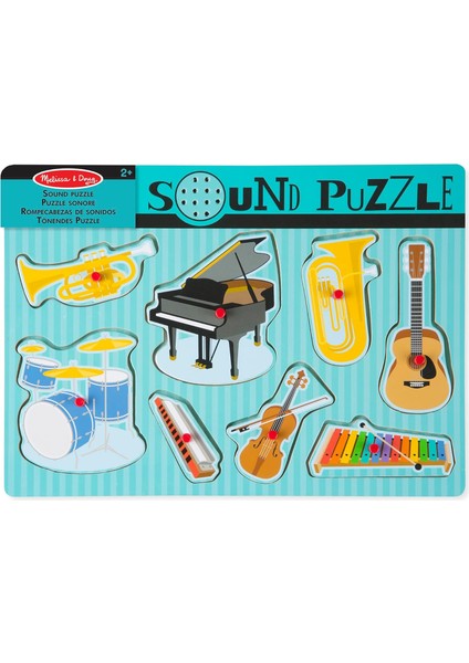 & Doug - Ahşap Sesli Yapboz, Müzik Aletleri (10732)