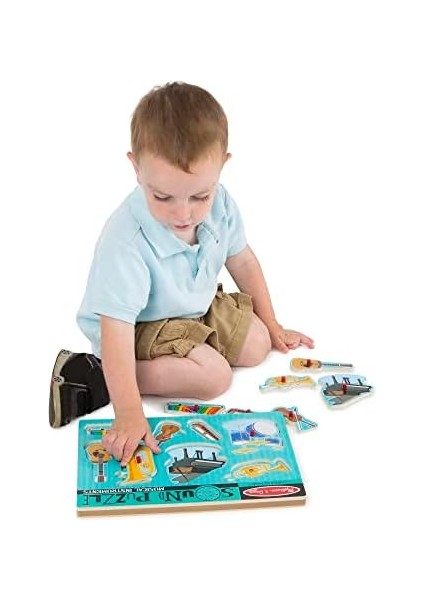 & Doug - Ahşap Sesli Yapboz, Müzik Aletleri (10732) modelleri