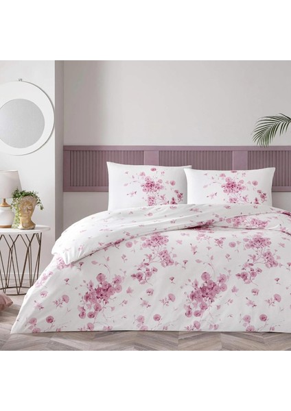 Pamuk Marıan Nevresim Takımı Pembe Tek Kişilik