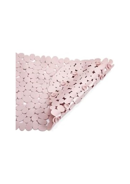 Banyo Duş ve Küvet Kaydırmazı Vantuzlu Taşlı Paspas 34 x 68 cm Pembe Renk SEA130P modelleri