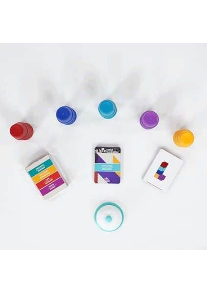 Zeka Renkli Bardakları Zeka ve Akıl Oyunu 3+ Yaş 5 Oyuncu fiyatları