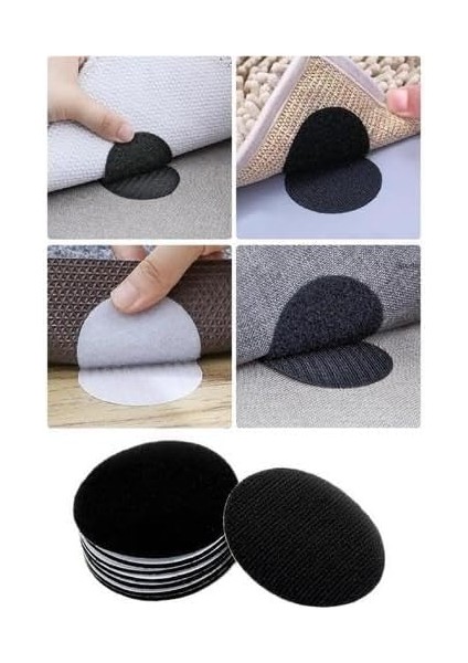Trend 10 Adet Halı Kilim Minder Nevresim Örtü Kaydırmaz Cırt Bant Seti Yapışkanlı Halı Kaydırmaz
