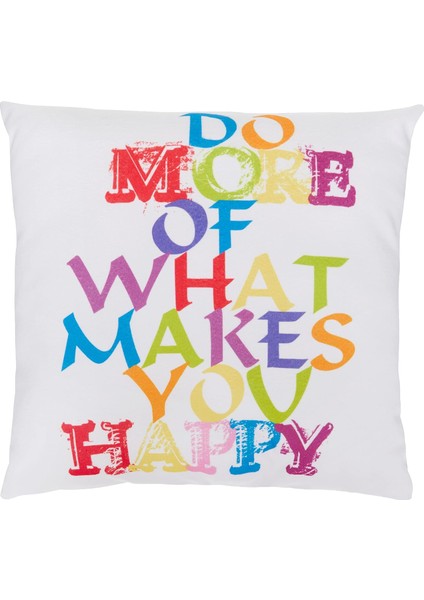 Tasarım Y 81 Kumaş Yastık (Çok Renkli)