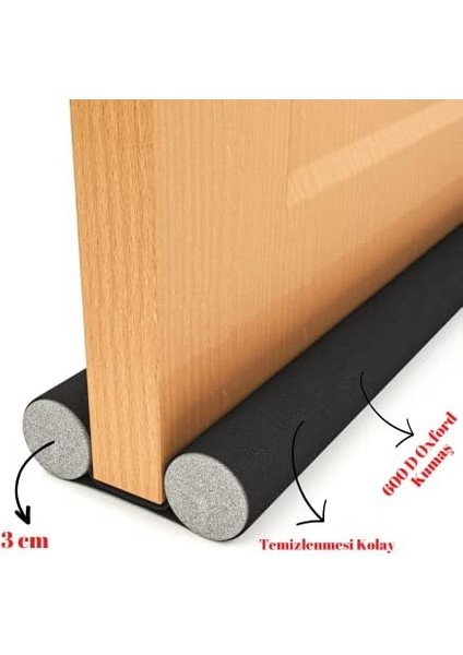 Kapı Altı Rüzgar Önleyici, Isı Yalıtım Süngeri, Kapı Altı Sızdırmaz Bant, Eşik Altlığı, Kapı Stoperi, Cereyan Önleyici, Yakıt Tasarrufu(Kahverengi) fiyatları