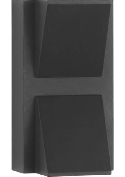 Rodos 7 Watt Modern Duvar LED Aplik 3200K Gün Işığı Çift Yönlü Iç ve Dış Mekan Aplik IP44