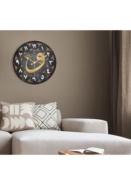 36 cm Dekoratif Gerçek Cam Bombe Sessiz Mekanizma Duvar Saati fiyatları