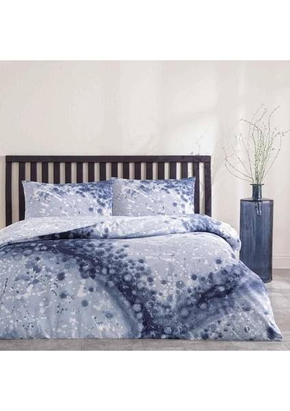 Pamuk Rex Nevresim Takımı Lacivert Tek Kişilik