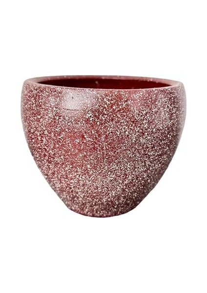 Tasarımı Ev Dekorasyon Bordo Granit Toprak Saksı Saksılık Salon Çiçeklik - 15 cm fiyatları