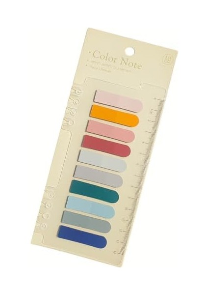 Şeffaf Renkli Yapışkanlı Not Kağıdı Oval Etiket (Altın Çağ) fiyatları