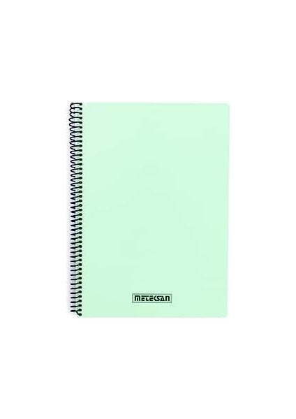 Karina Pastel Serisi, A4 100 Yaprak Kareli Pp Kapaklı Spiralli Defter, Yeşil fiyatları