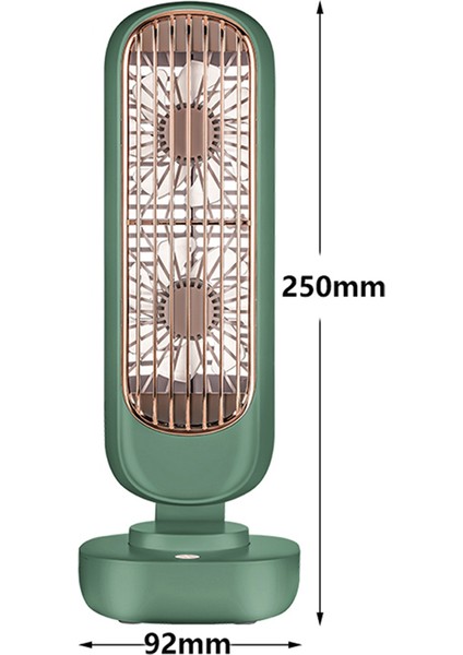 Yeni Stand Mini USB Fan Pil Şarj Edilebilir Kule Masa Tipi-C Ev Çalışma Kamp Için Taşınabilir Masaüstü Hava Soğutucu 2 (Yurt Dışından)