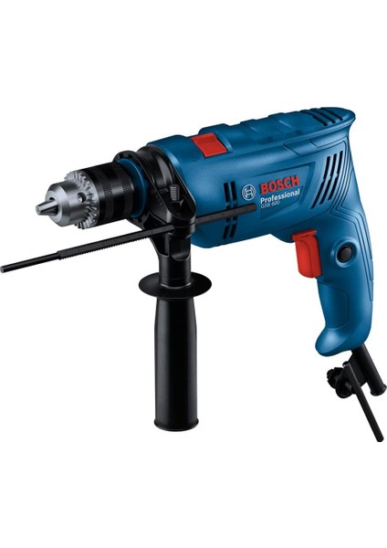 Professional Gsb 600 Darbeli Matkap + 100 Parça Ac Set, Darbeli Matkap