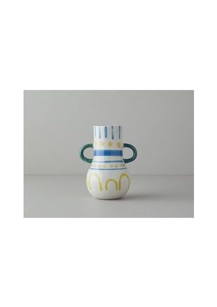 Home Valencia Stoneware Vazo Multicolor fiyatları