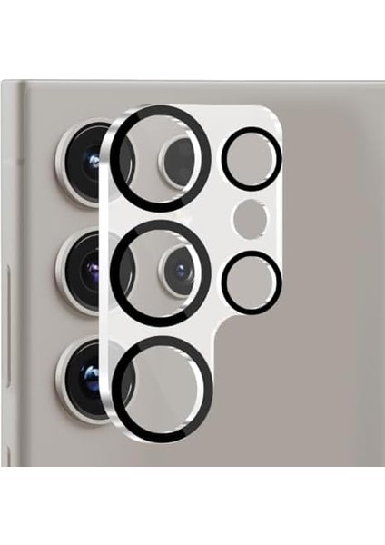 Galaxy S24 Serisi İle Uyumlu Kamera Lens Koruyucu Camera Lens Protector