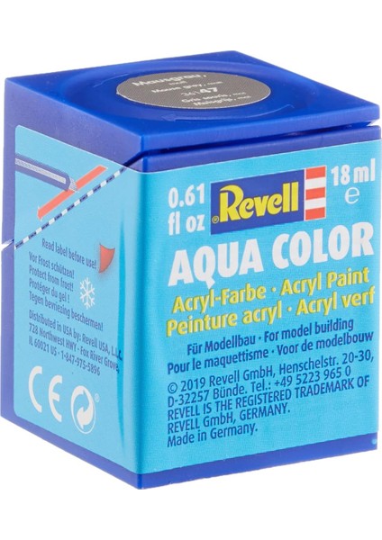 - Su Bazlı Maket Boyası Gri Mat 18 ml (36147)