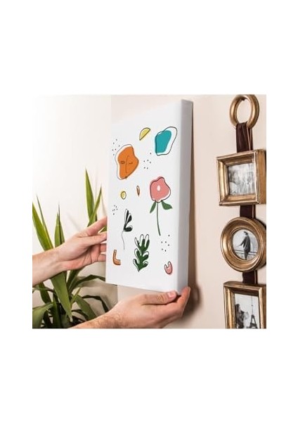 Abstract Tasarımlı Dekorasyon 30 x 40 Kanvas Tablo modelleri