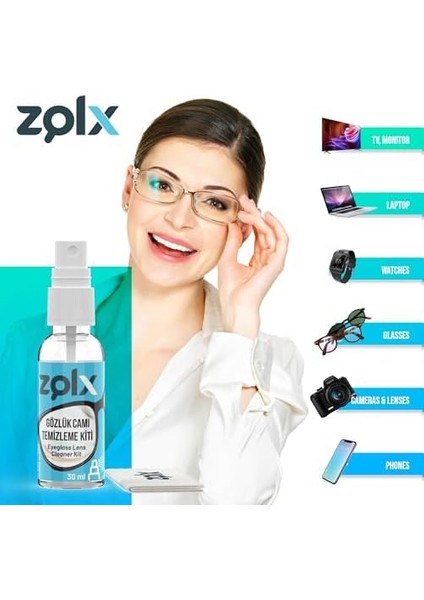 30ML Gözlük Camı Temizleme Kiti