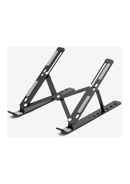 Laptop Standı Katlanabilir Çok Fonksiyonlu Metal Black