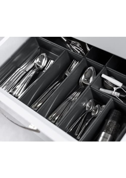 8 Parça Modüler Organizer 32X48 cm Füme fiyatları