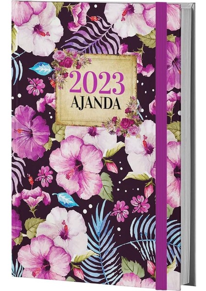 Kitabevi Mor Kelebek Saklı Bahçe 2023 Ajanda, 13.5X21CM, 128 Sayfa, Ciltli