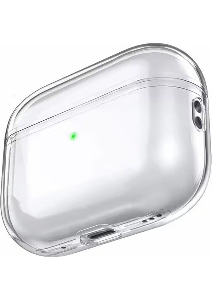 Airpods 3 Nesil Için Kılıf Içi Süet Darbelere Dayanıklı Parmak Izi Karşıtı Magsafe Şarj ile Uyumlu Apple Airpods 3 Nesil Uyumlu Kılıf (Şeffaf)