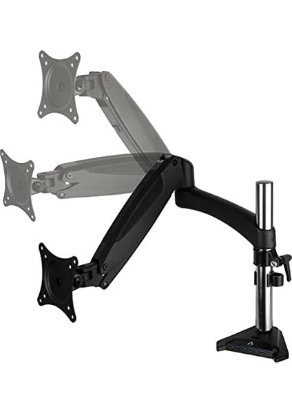 Z1 3D (Gen3) 17"-34" USB Hub 4xusb3.2 Tek Monitör Destekli Çelik Alüminyum Alaşımlı Monitör Kolu (AR-AEMNT00059A)