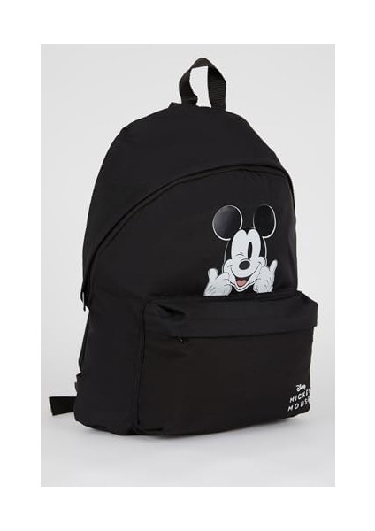 Kadın Mickey & Minnie Okul Sırt Çantası, Siyah, Tek Beden