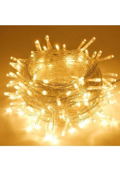 10 Metre Kumandalı LED Yılbaşı Ağacı Işığı Günışığı