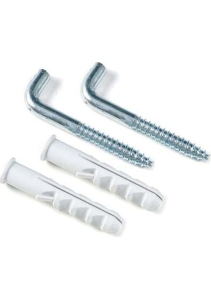 Termosifon Montaj Askı Kancası Vidası 2'li Set