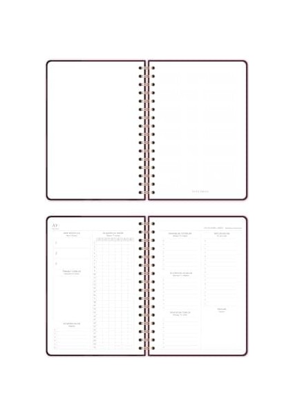 Spiralli Süresiz Planlayıcı Ajanda Kalp - 15X21 modelleri