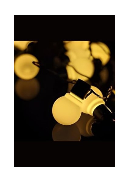 Top LED Işık 5 Metre Boncuk LED Sabit Yanan Dekoratif LED Işık Gün Işığı modelleri