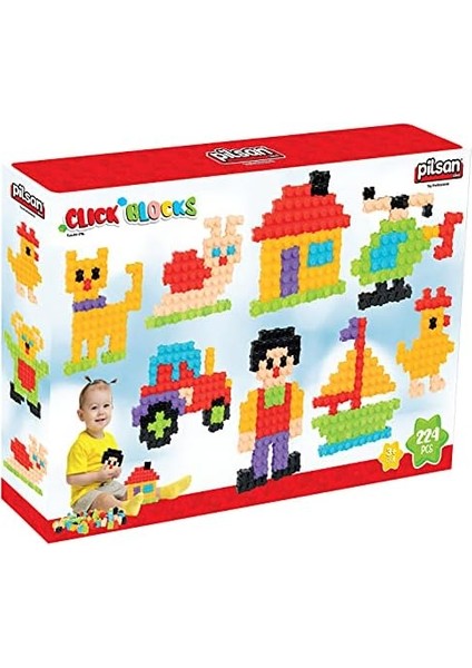 Çıt Çıt Bloklar 224 Parça modelleri