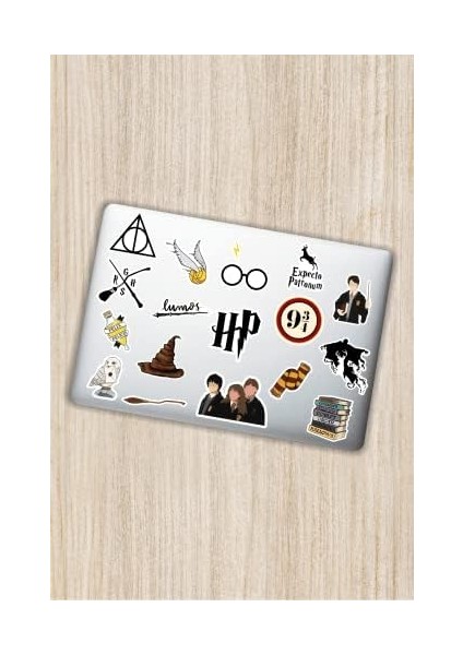 Aksesuar Harry Potter Dekoratif Laptop Notebook Tablet Telefon Sticker Set 012 modelleri