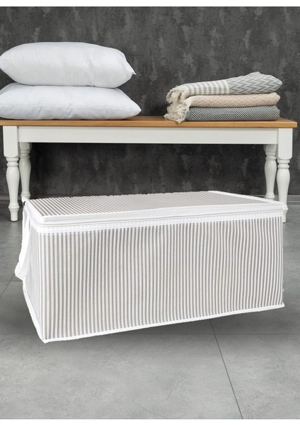 Kapısı Tela Kumaş Yorgan Yastık Kıyafet Hurcu Düzenleyici (50 x 30 x 20)