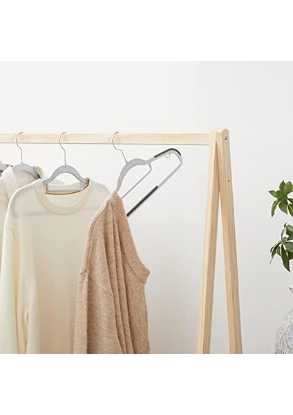 Elbise Askısı 30 Adet, Plastik Elbise Askısı, Dayanıklı, Kaymaz Tasarım CRP20G30 modelleri
