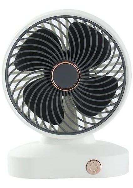 Taşınabilir Kademeli Mini USB Masa Üstü Fan (Gri)